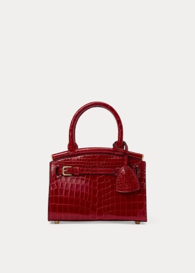 Ralph Lauren Alligator Mini RL50 Håndtaske Dame Danmark (HSDNO3540)